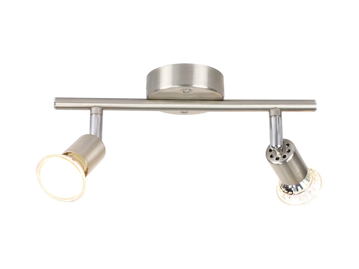 NETTLIFE Verstelbare LED plafondspot GU10 2 vlam verstelbare industriële woonkamer plafondspots