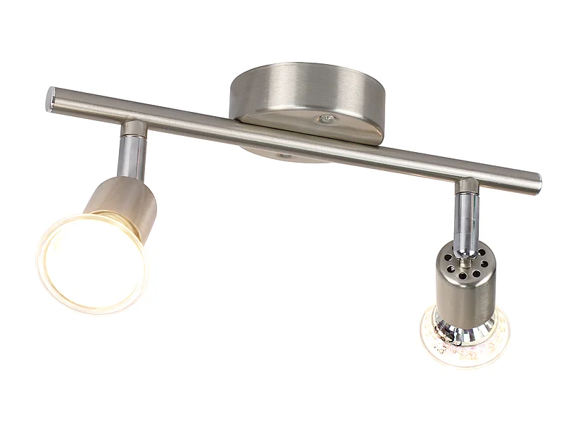 NETTLIFE Spot de plafond LED orientable GU10 2 flamme spots de plafond salon industriel orientable