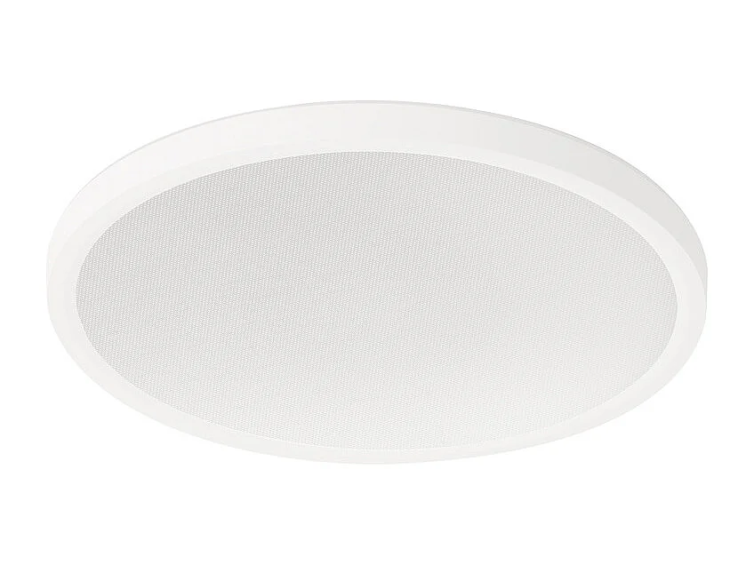 NETTLIFE Plafonnier LED Salle de bain Plat 30CM 24W Rond Blanc Plafonnier Cuisine Non-variable