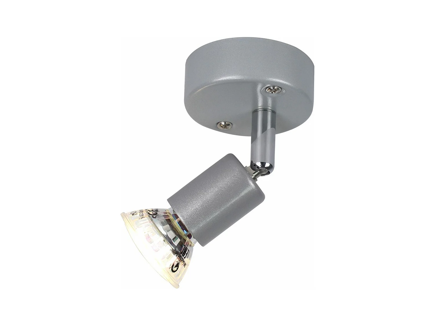 NETTLIFE Spot de plafond LED orientable GU10 1 ampoule spots de plafond salon industriel