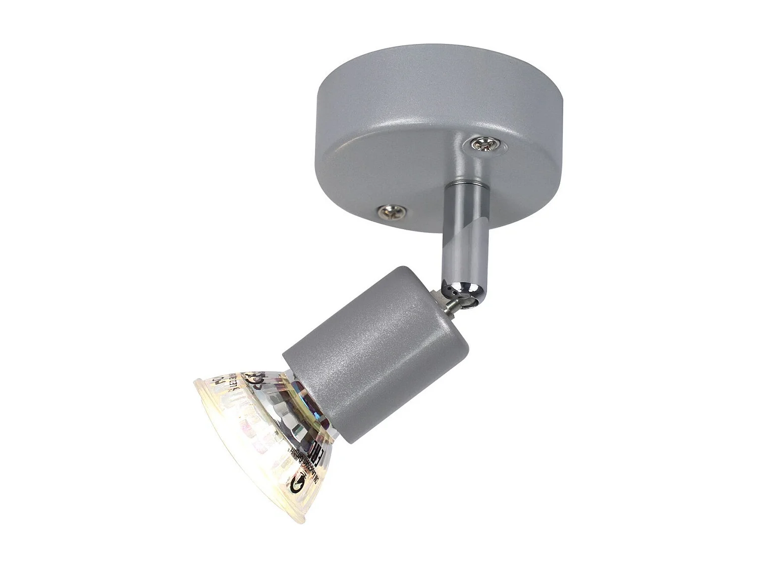 NETTLIFE Spot de plafond LED orientable GU10 1 ampoule spots de plafond salon industriel