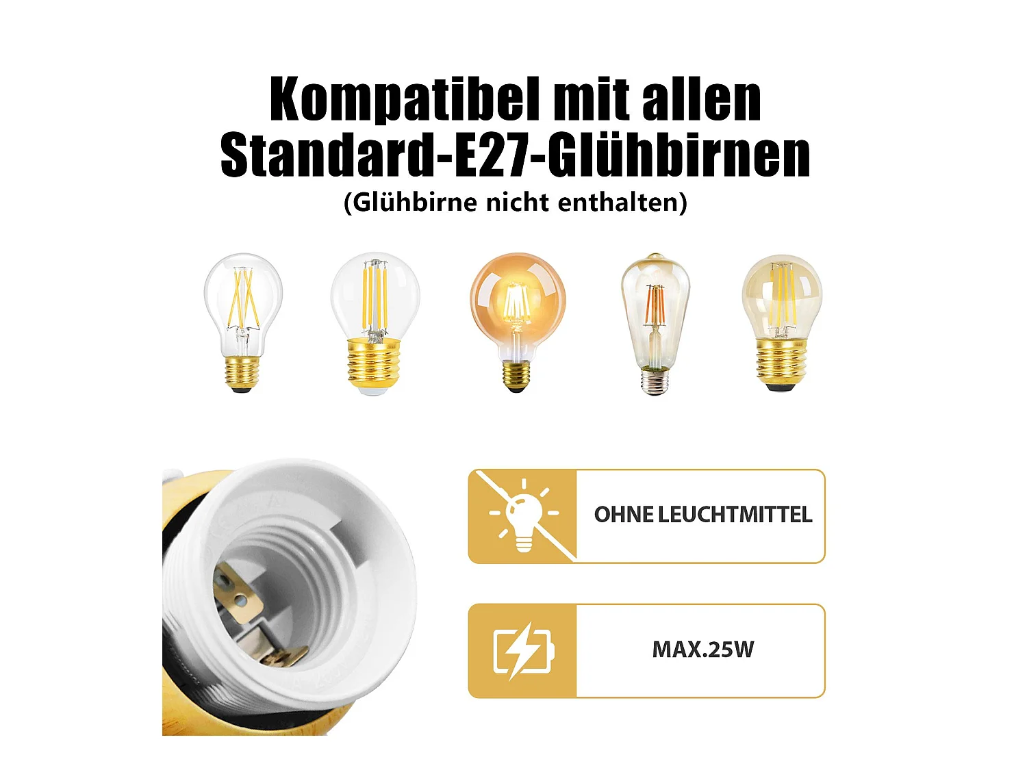 NETTLIFE Vintage plafondspot  E27 350° verstelbaar ganglamp retro industrieel metaal verstelbaar