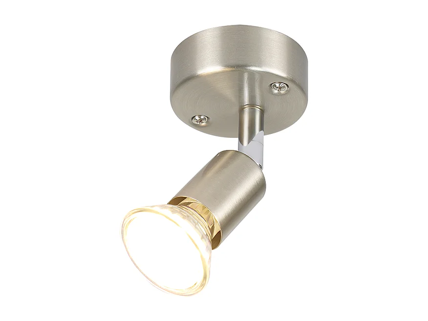 NETTLIFE Spot de plafond LED orientable GU10 1 flamme spots de plafond salon industriel orientable