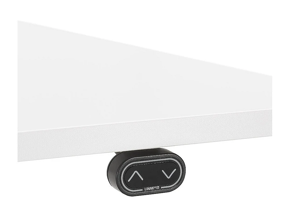 Sitz-Steh-Schreibtisch - TRONIK - wit - 140x70x127 cm