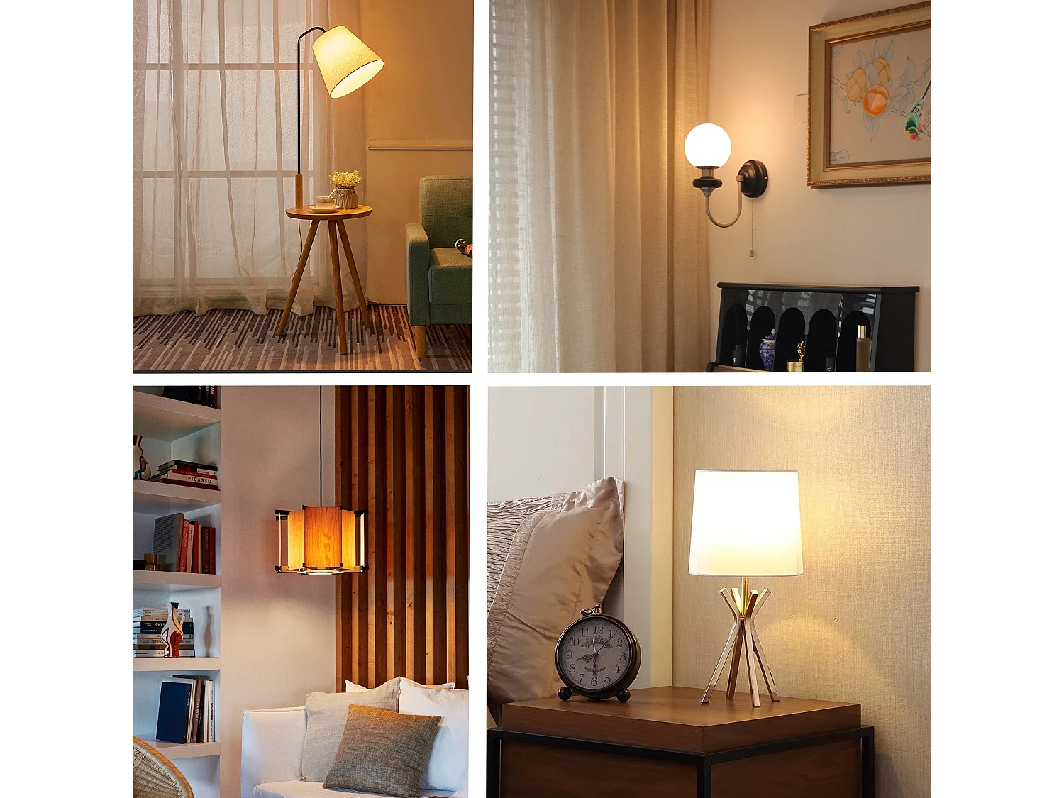 NETTLIFE Ampoule LED E14, lampe à économie d'énergie, 12 pièces, 4W 2700K, ampoule blanche chaude