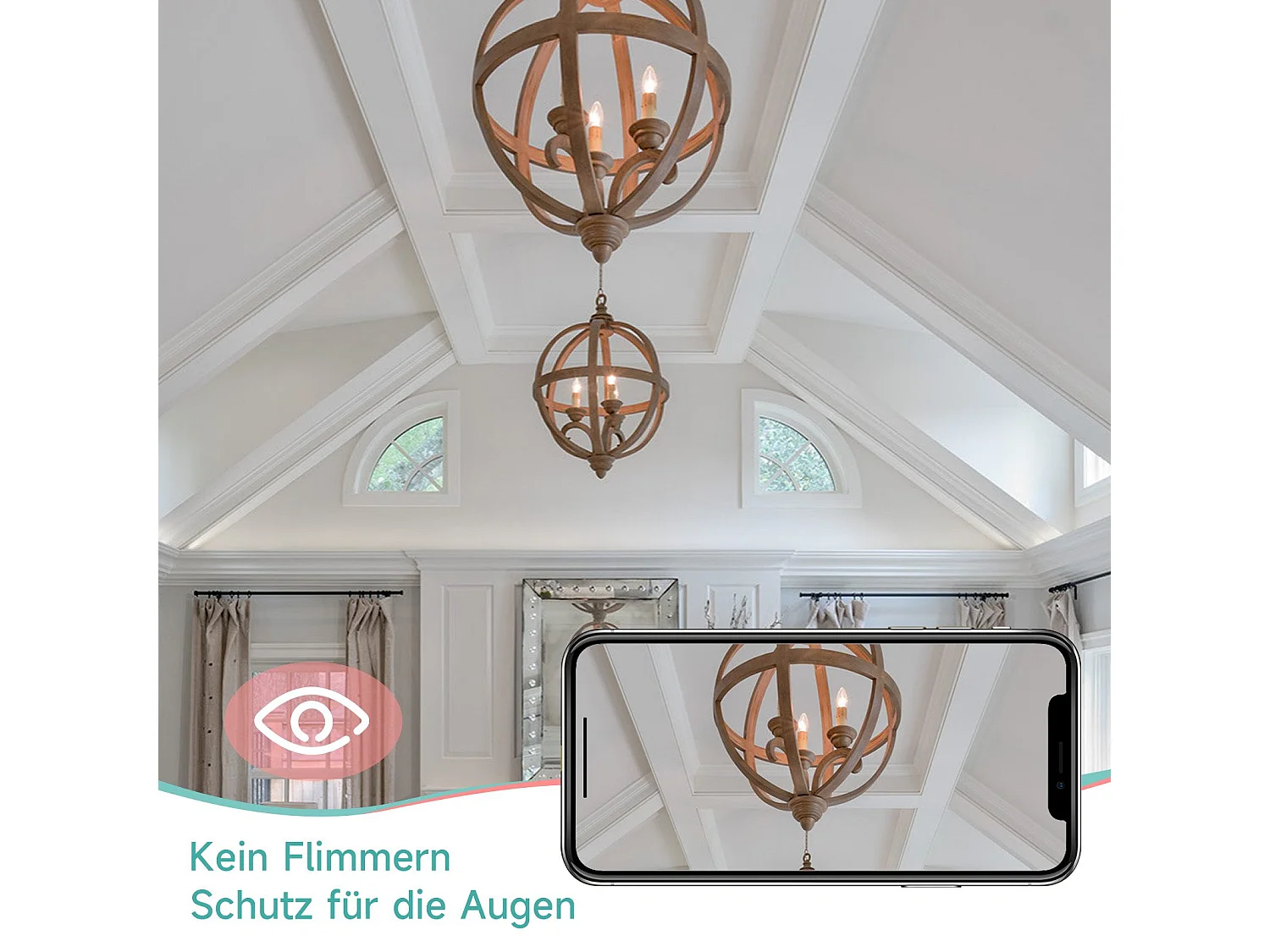 NETTLIFE E14 LED-lamp, energiebesparende lamp, 12 stuks, 4W 2700K, warmwitte lamp