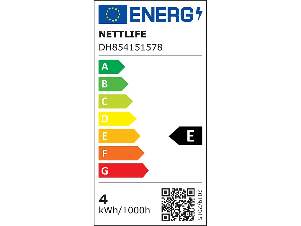 NETTLIFE E14 LED-Glühbirne, Energiesparlampe, 12 Stück, 4 W, 2700 K, warmweiße Glühbirne
