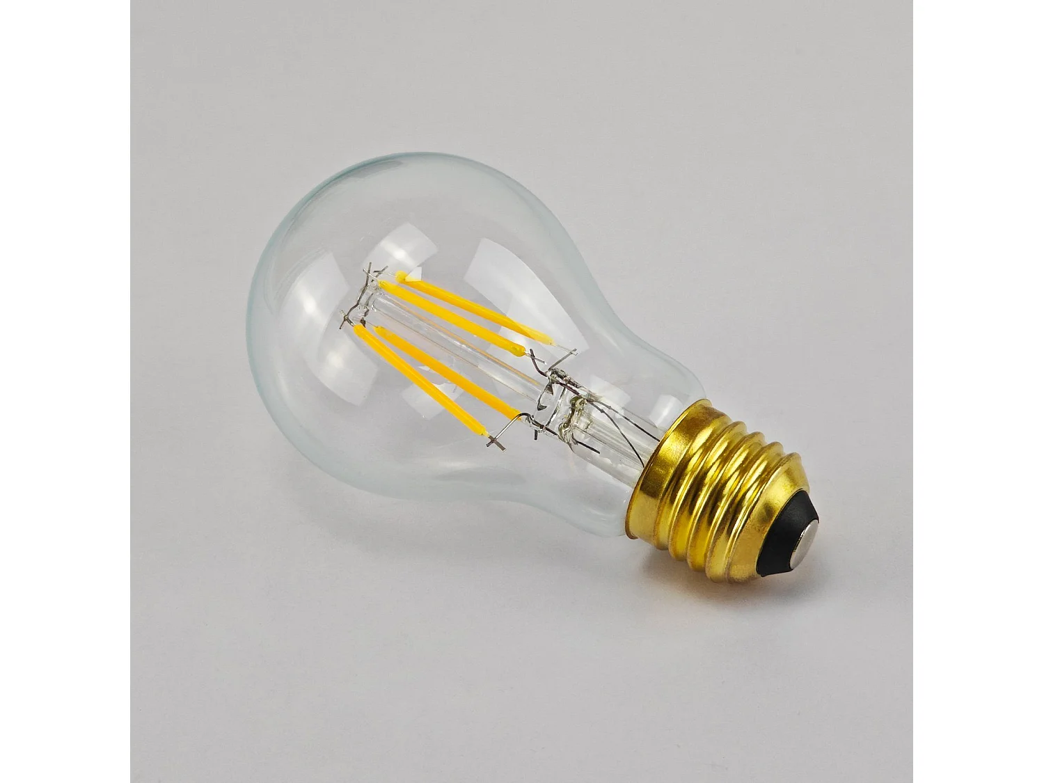 NETTLIFE LED-Lampen, 6 Stück, E27-Glühbirne, 4 W, 2700 K, A60, Vintage-Edison-Glühbirnen