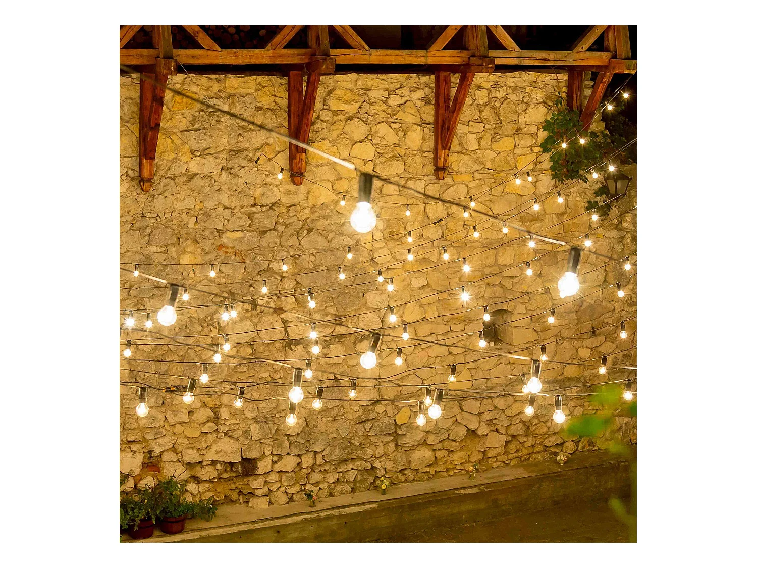 NETTLIFE LED-lampen 6 stuks E27-lamp 4W 2700K A60 Vintage Edison-lampen