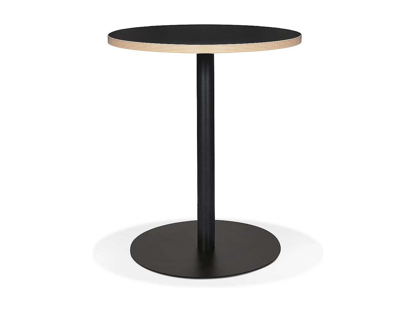 Table à Manger Bistrot "Madge" 60cm Noir