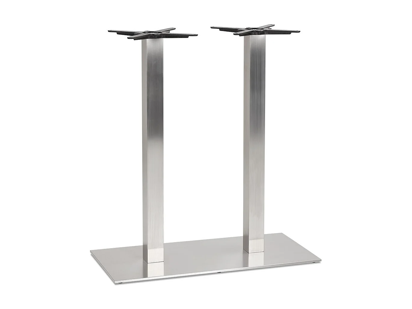 Tischbein - KARO - grau - 100x50x100 cm