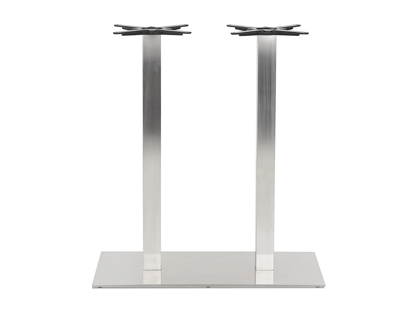 Tischbein - KARO - grau - 100x50x100 cm