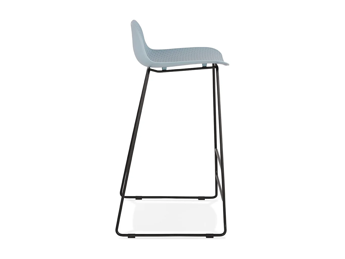 Barhocker - BABYLOS - Blau - 50x53x95 cm