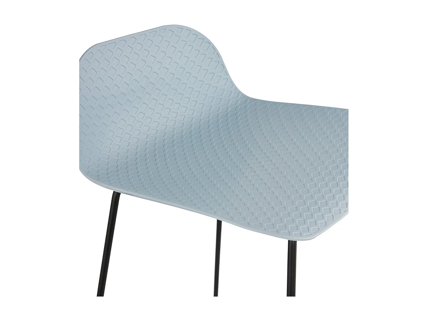 Barhocker - BABYLOS - Blau - 50x53x95 cm