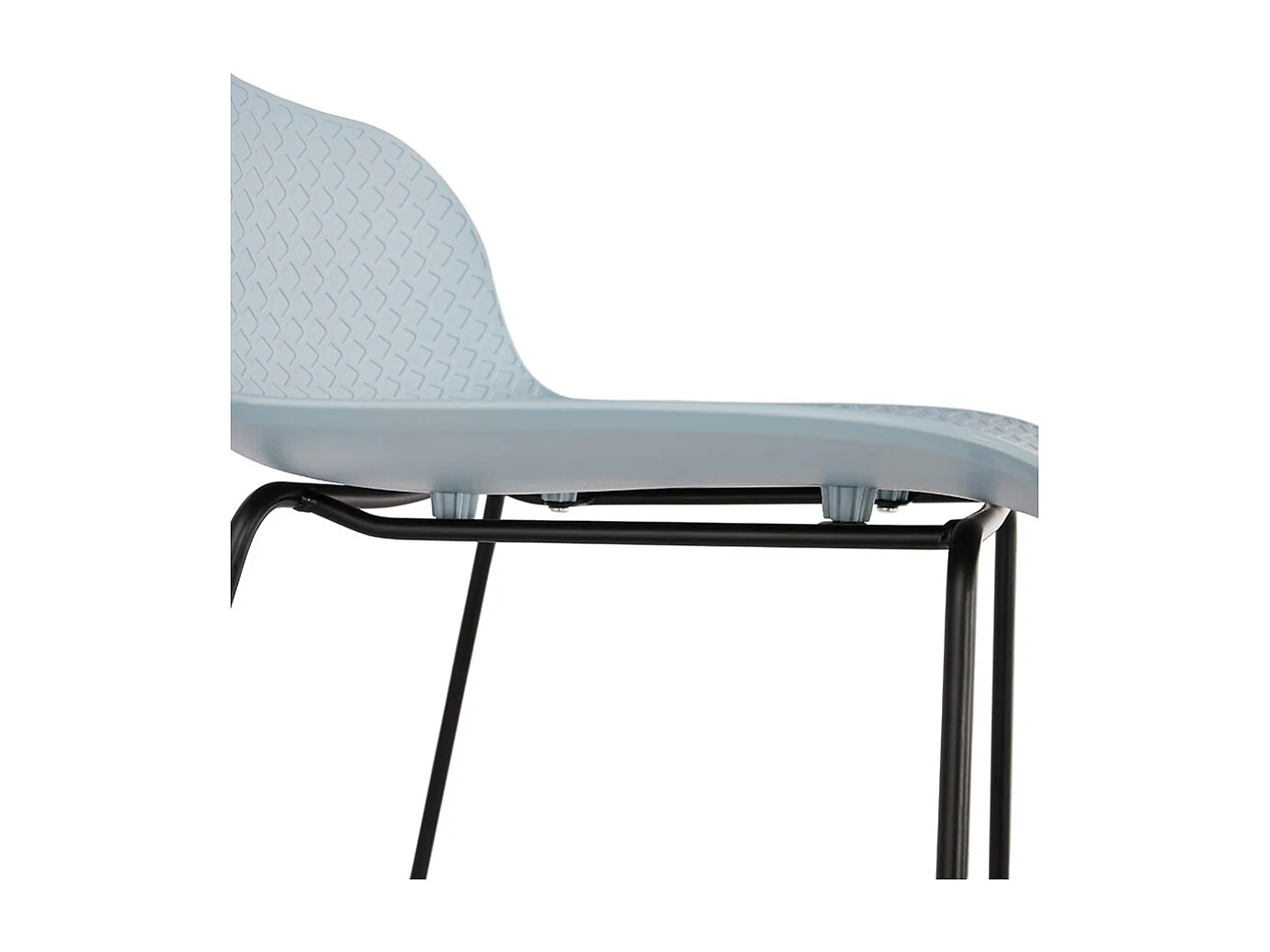 Barhocker - BABYLOS - Blau - 50x53x95 cm