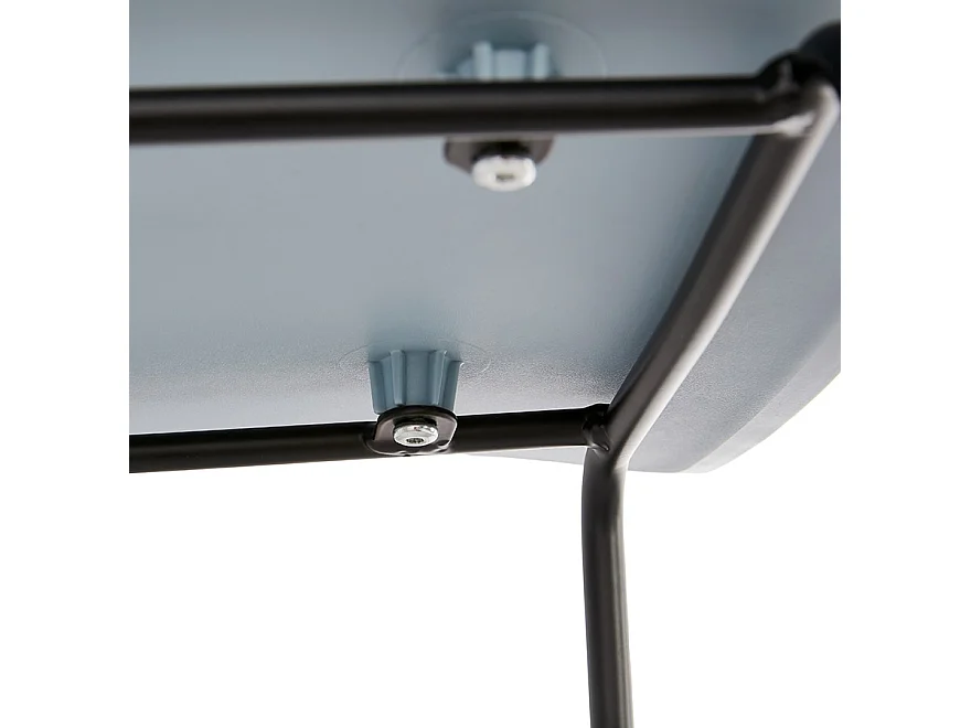 Barhocker - BABYLOS - Blau - 50x53x95 cm