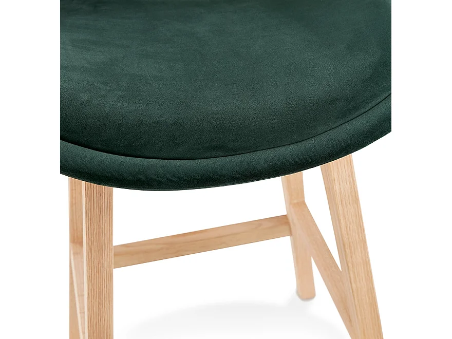 Barhocker - MORISS - Grün - 48x56x113 cm