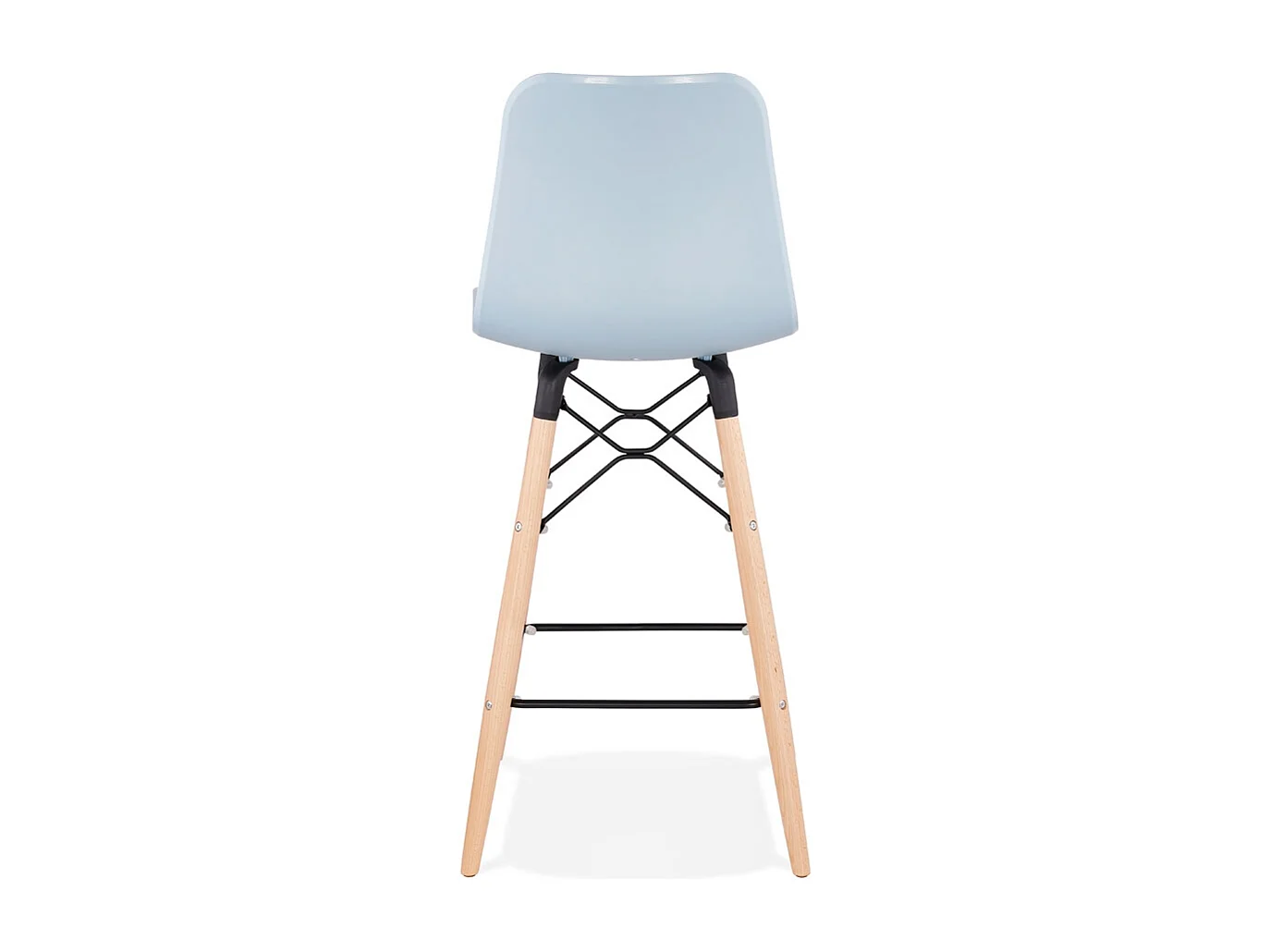 Sgabello scandinavo a media altezza -MOZAIK MINI - Blu - 46x46x108 cm