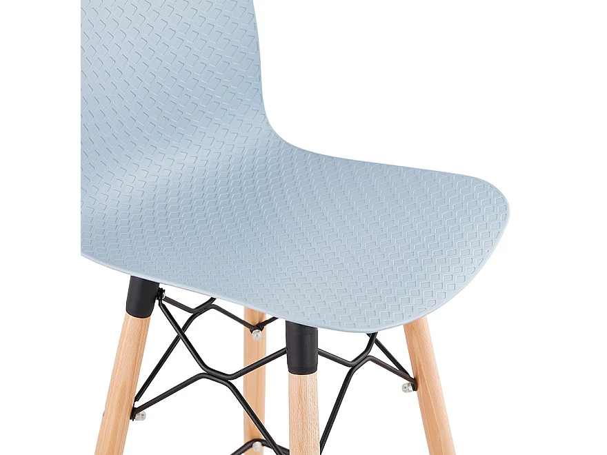 Barhocker - MOZAIK - Blau - 46x46x112 cm