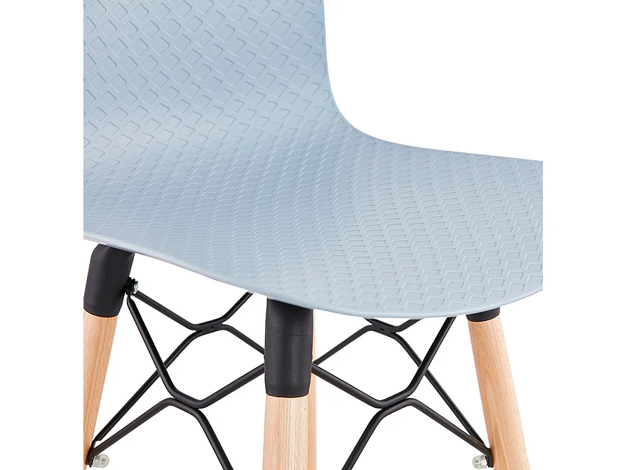 Barhocker - MOZAIK - Blau - 46x46x112 cm