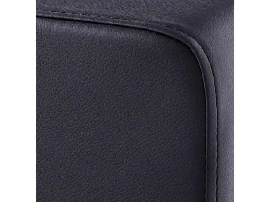 Pouf da soggiorno -CUBE - Nero - 41x41x41 cm