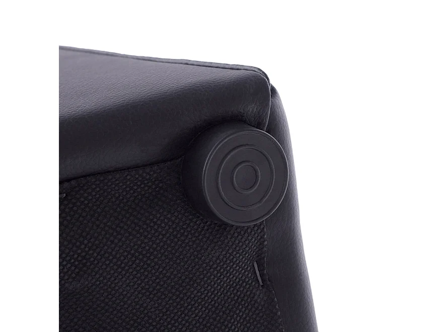 Pouf da soggiorno -CUBE - Nero - 41x41x41 cm