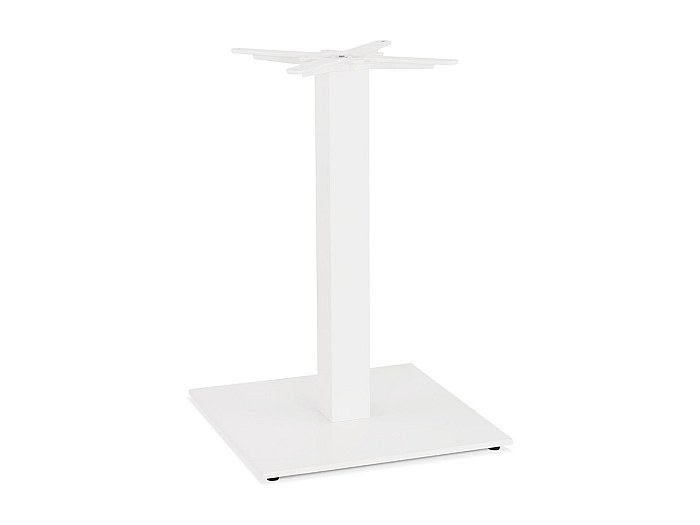 Piedi Quadrati Per Tavolo E Mobili. Pacco Da 4 Gambe In Acciaio Grigio - Foto 4