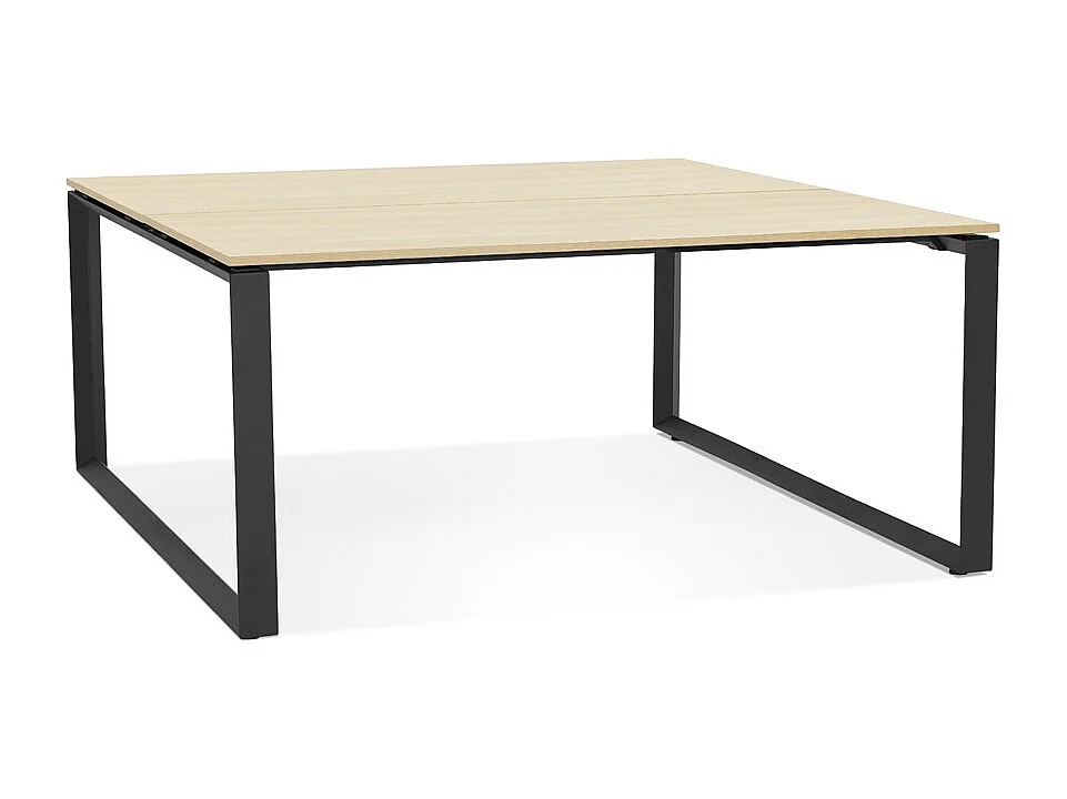 Schreibtischbank - BAKUS - zwart - 140x140x74 cm