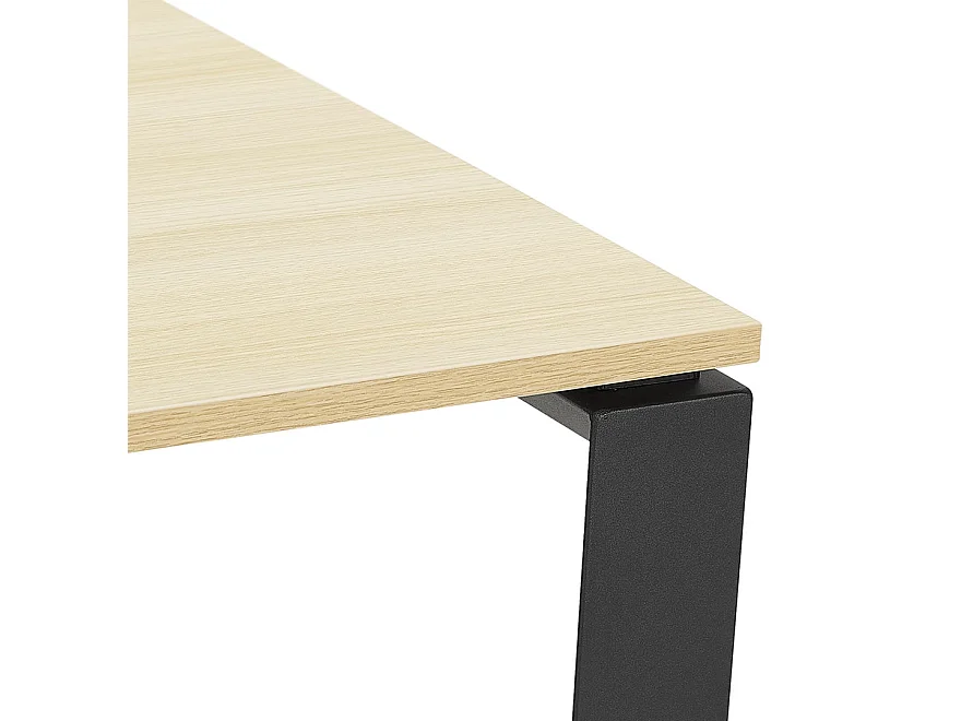 Schreibtischbank - BAKUS - zwart - 140x140x74 cm