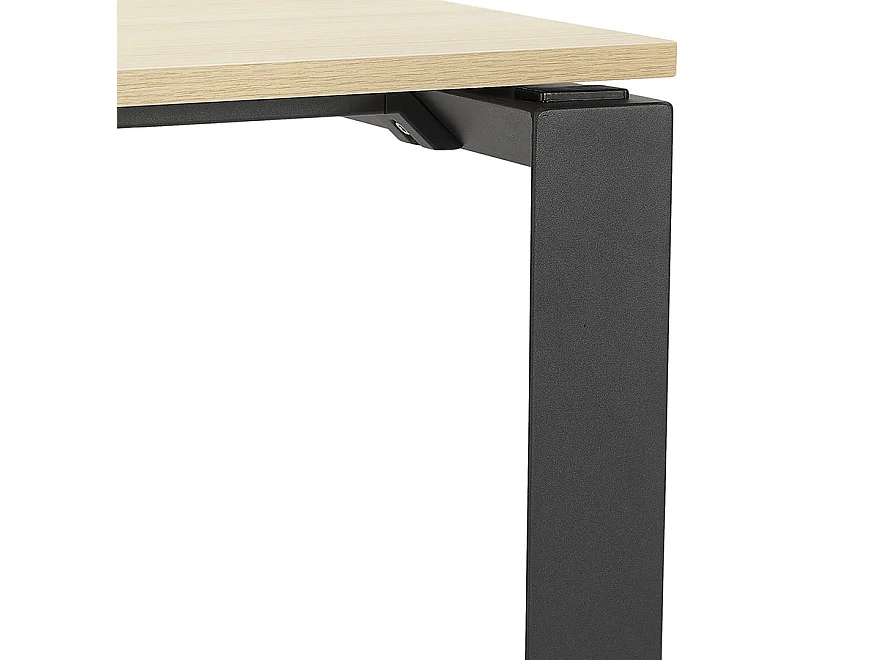 Schreibtischbank - BAKUS - zwart - 140x140x74 cm