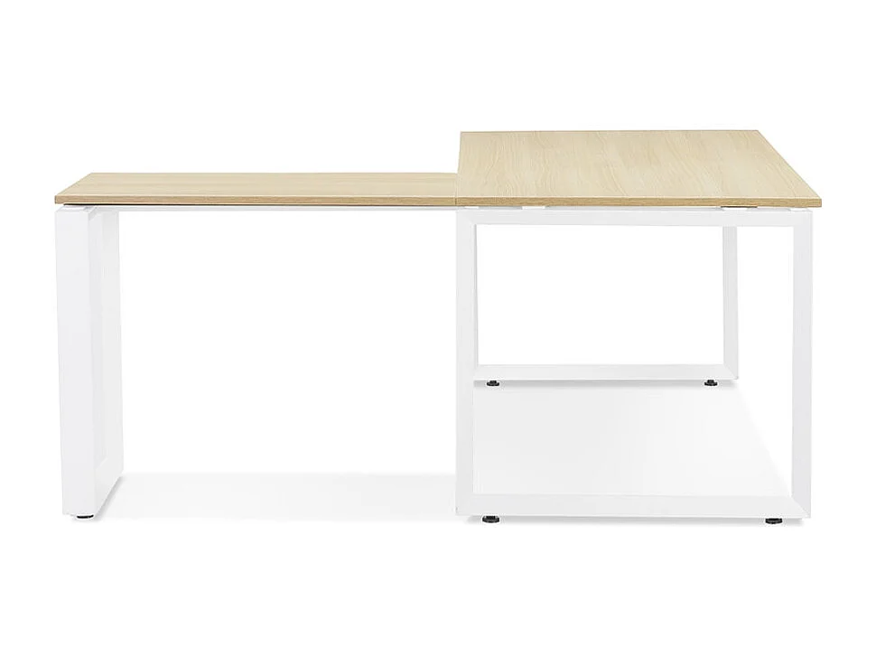 Eckschreibtisch - BAKUS - beige - 170x160x74,8 cm