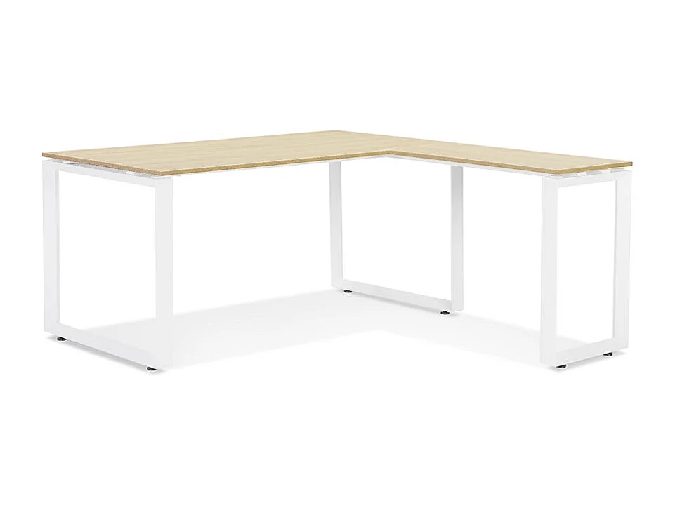 Eckschreibtisch - BAKUS - beige - 170x160x74,8 cm