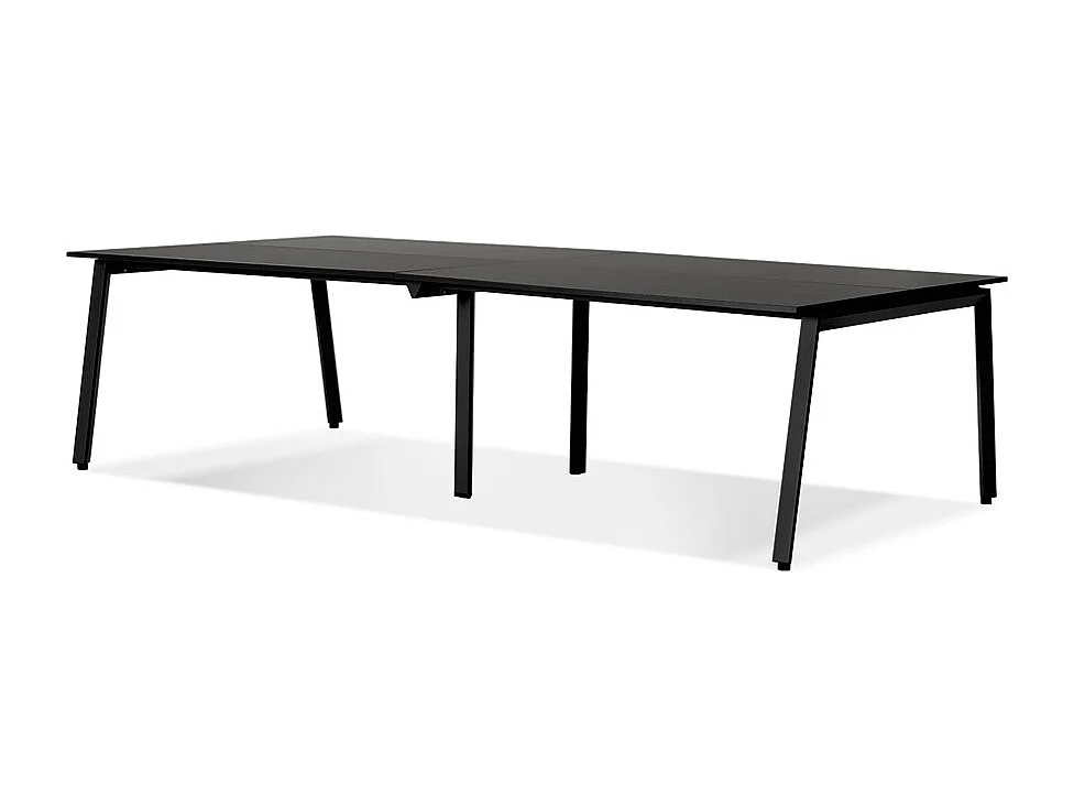 Double Bureau Design "Rosendo" 280cm Noir