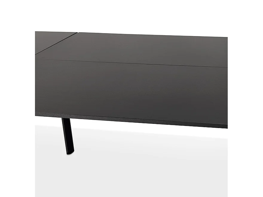 Double Bureau Design "Rosendo" 280cm Noir