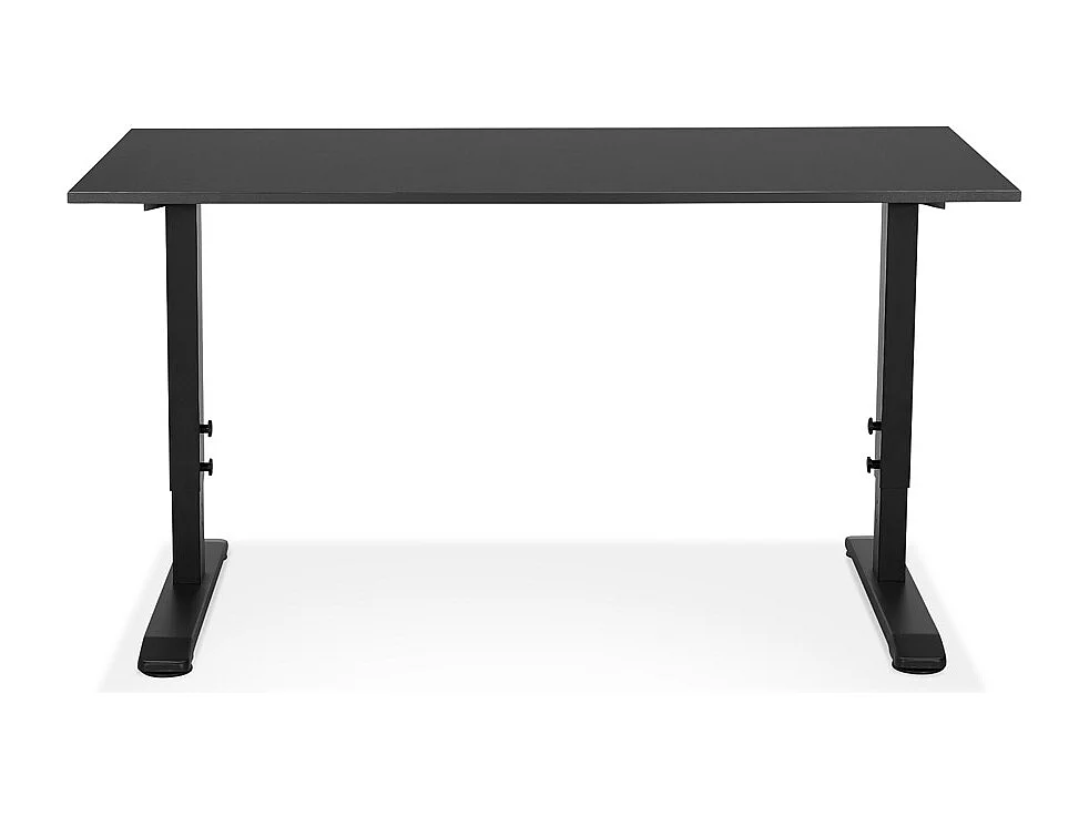Bureau Hauteur Réglable "Mathew" 140cm Noir