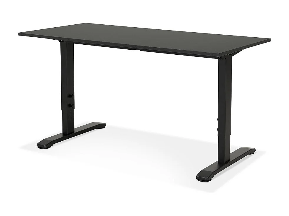 Bureau Hauteur Réglable "Mathew" 140cm Noir