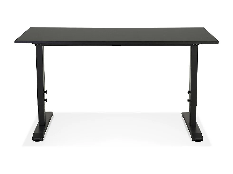 Bureau Hauteur Réglable "Mathew" 140cm Noir