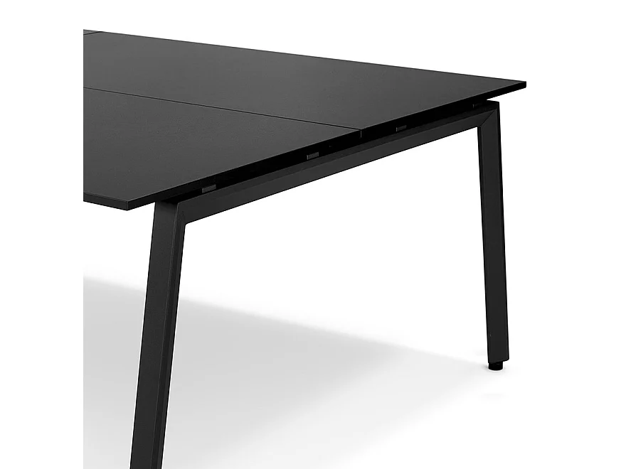 Bureau Bench Double "Rosendo" 160cm Noir