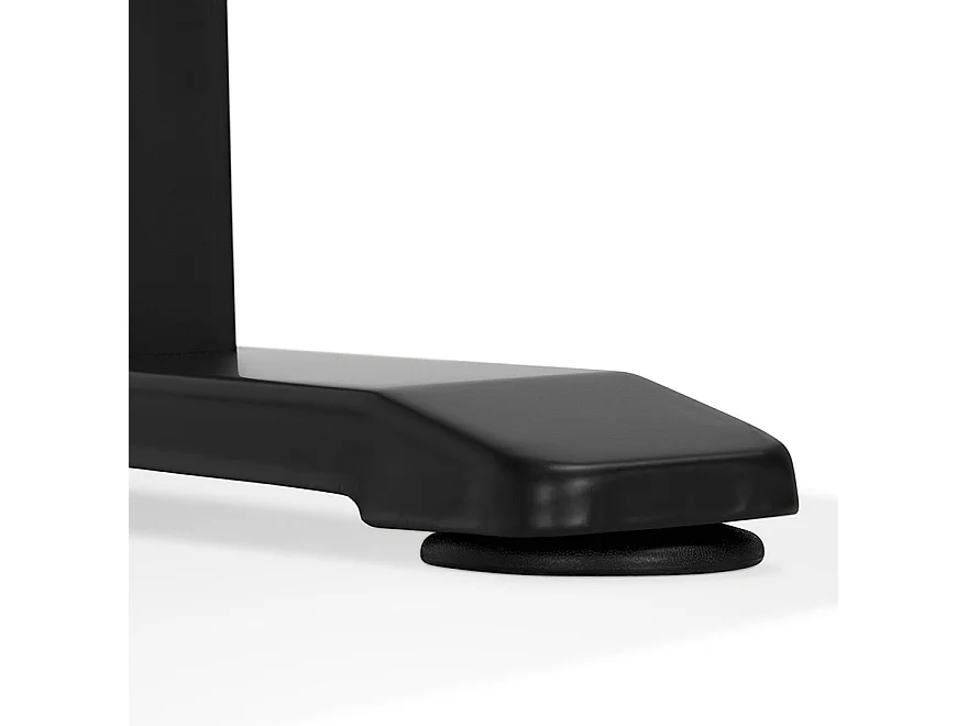 Bureau Hauteur Réglable "Mathew" 140cm Noir & Noyer