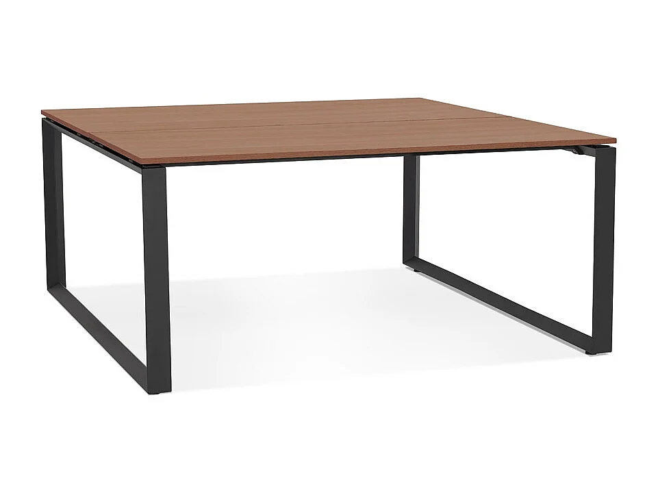 Schreibtischbank - BAKUS - zwart - 160x160x74 cm