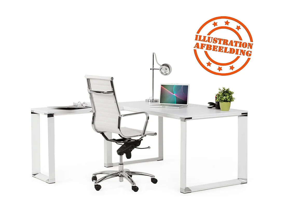 Designer-Eckschreibtisch - XLINE - beige - 170x160x74 cm