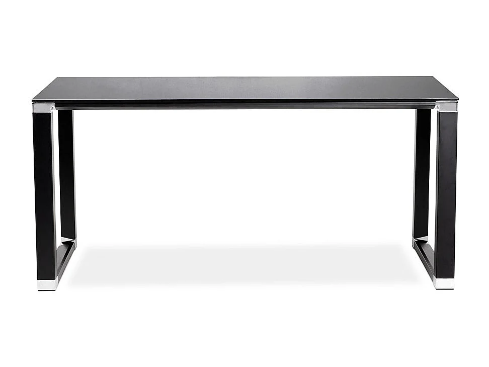 Designer-Chefbüro - XLINE - zwart - 160x80x73 cm