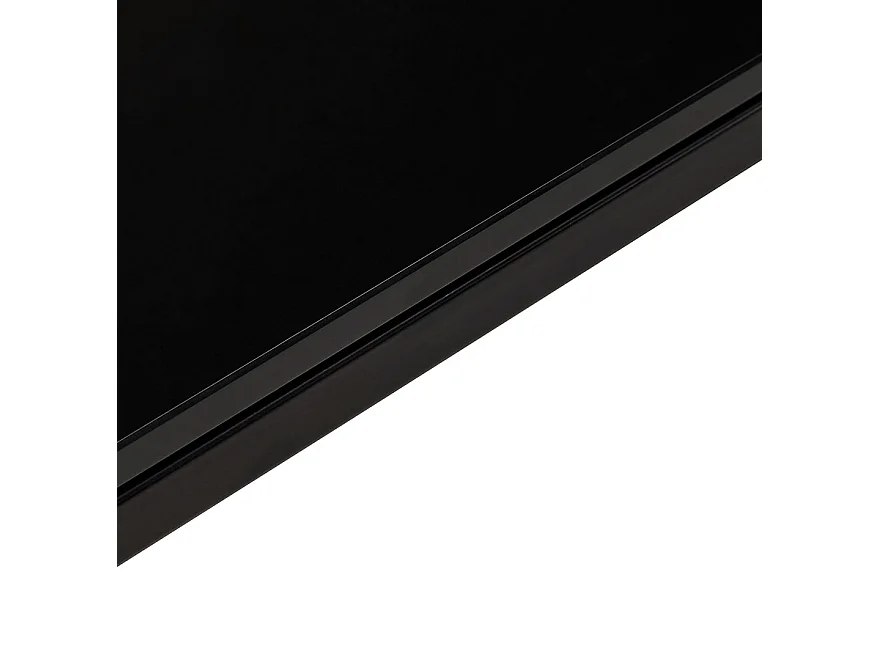 Designer-Chefbüro - XLINE - zwart - 160x80x73 cm