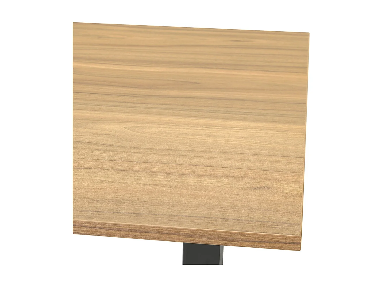 Bureau Hauteur Réglable "Mathew" 140cm Noir & Naturel