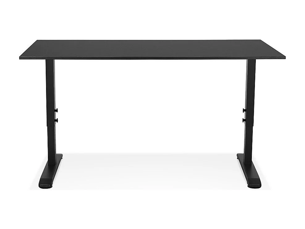 Höhenverstellbarer Schreibtisch - OSMOSE - zwart - 160x80x67(86) cm