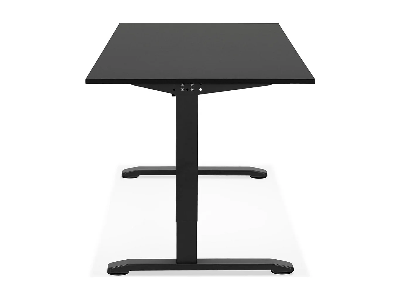 Höhenverstellbarer Schreibtisch - OSMOSE - zwart - 160x80x67(86) cm