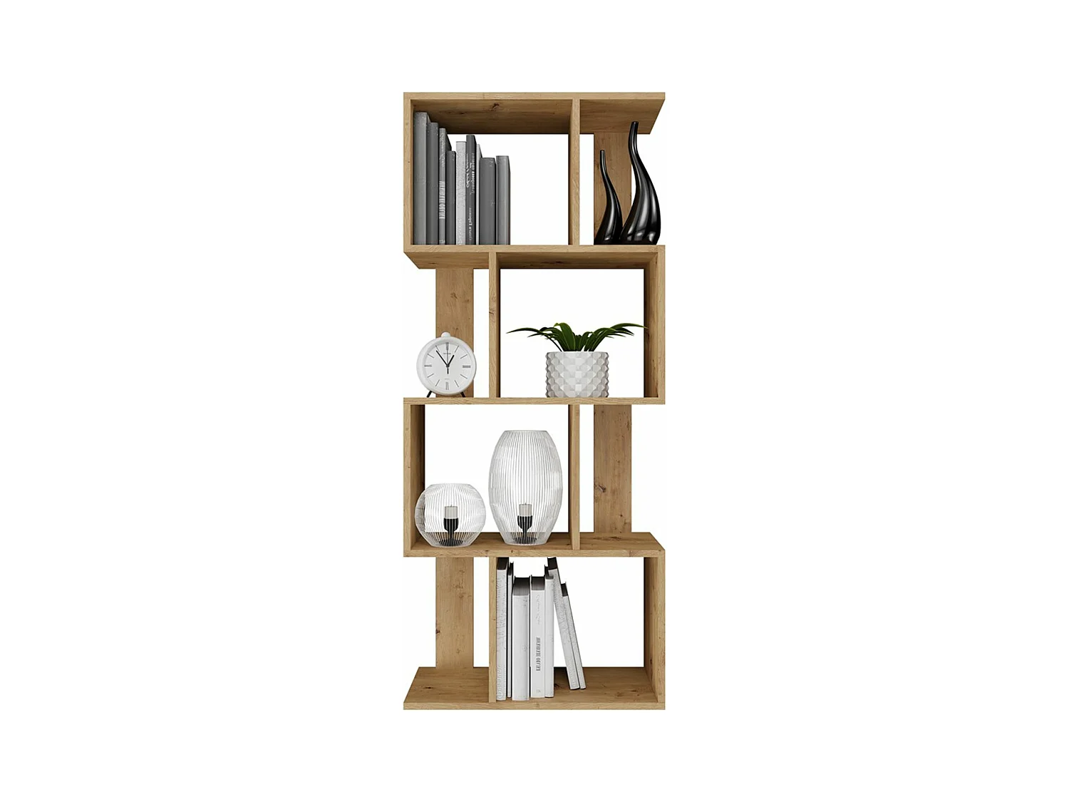 Étagère murale - chêne artisanal - 60 cm - FIESTA