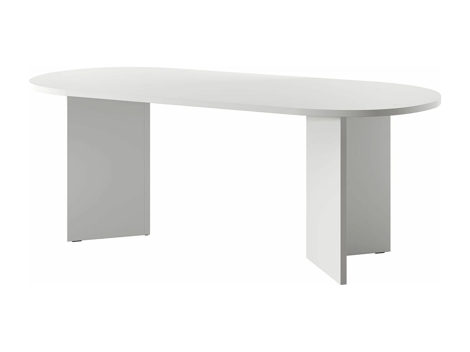 Esstisch - Weiß - 90x204 cm - OVO