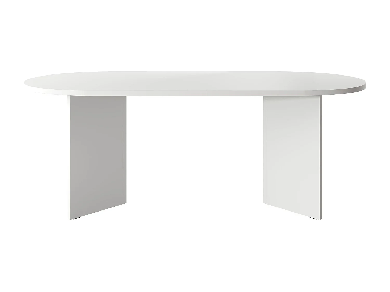 Eettafel - wit - 90x204 cm - OVO
