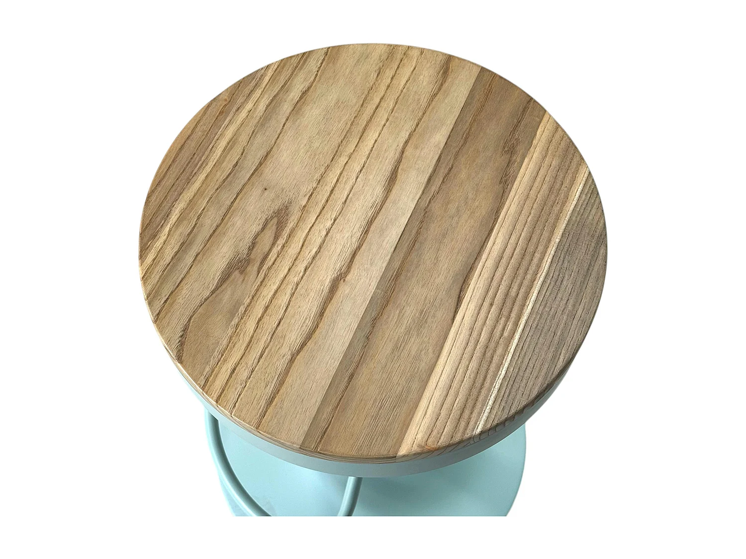 Tabouret de bar réglable métal vert (lot de 2) LEEDS